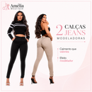 Kit 2 Calças Jeans Sculpt – Efeito Modelador e Caimento Perfeito
