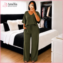 Conjunto Serena – Elegância Ajustável com Calça Pantalona