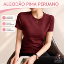 Leve 5 Blusinhas Femininas de Malha Peruana | Conforto e Elegância
