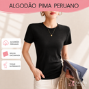 Leve 5 Blusinhas Femininas de Malha Peruana | Conforto e Elegância